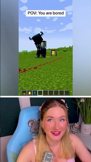 Boredom in Minecraft