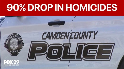 Camden sees 90% drop in homicides, lowest violent crime since 1985