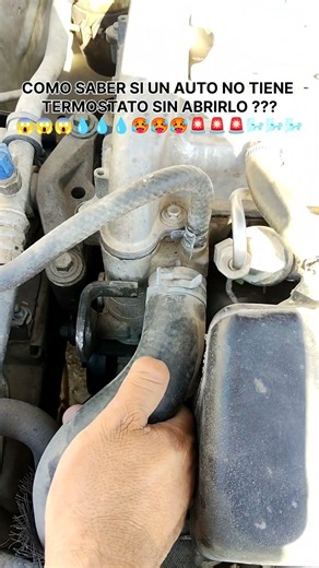 HOW TO TELL IF A CAR DOESN'T HAVE A THERMOSTAT!!! #automotiveelectronics #automobile