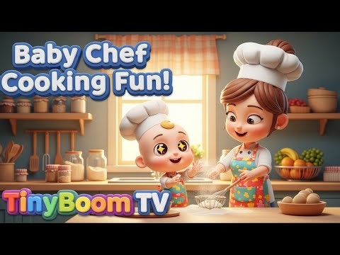 “Baby Chef Cooking Song | Kids Poem | Fun Family Kitchen Nursery Rhyme for Children”