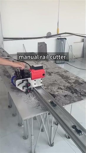 manual rail tile cutter video
