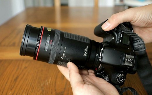 佳能 EF 100-300mm f5.6 'L' - 首款 EF 'L' 镜头 - 评测（全画幅和 APS-C）