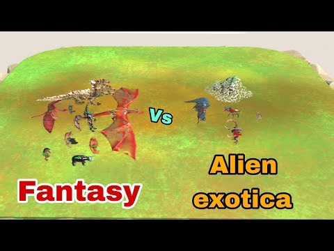 Fantasy vs Alien Exotica 😱 | Lr.gamerz fun |