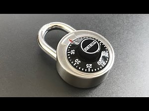 [635] Fortress Combination Padlock Decoded FAST and Bypassed (Model 1850D)