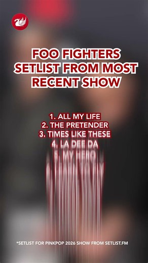 Potential Foo Fighters setlist 👀