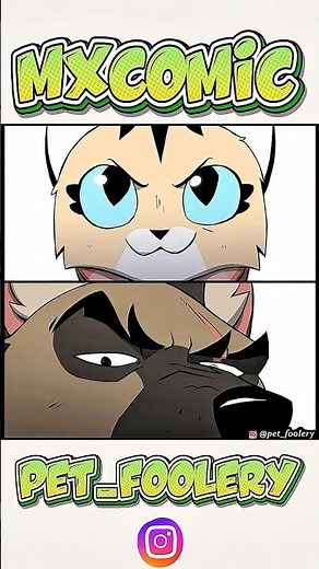 Pixie vs Brutus Staring Contest 😂 | Funny Pet Foolery Comic Dub #comicdub #comedy #comics #funny