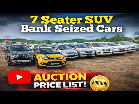Latest SUV Models Auction 2026 🚗 | Best Prices & Full Details | Mahindra • Tata • Toyota