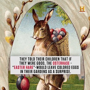 17K views · 194 reactions | Brush up on your history of the easter bunny before this weekend! #Easter | HISTORY | Facebook