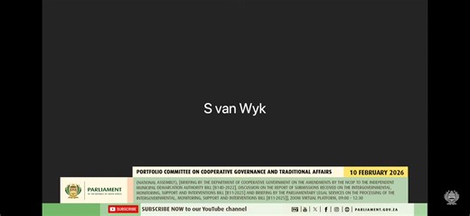 Gâites Leadership. We, as the Cogta Portfolio Committee of Parliament, had a meeting yesterday where different bills were tabled, and the Khoisan Bill was one of them. It was mentioned that the Khoisan Bill was sent to The National House of Traditional & Khoisan Leaders (NHTKL) for input. The Khoisan Leadership is not yet part of the NHTKL, pending the recognition process of The Commission of Khoisan Matters. Therefore, I asked that the Khoisan Bill must also be sent to Khoisan Leadership for in