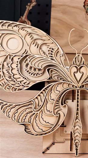 AtomStack Europe on Instagram: "With these darker days waiting for us, we wanted to brighten up your day with this lovely butterfly 🦋 Machine used: AtomStack Hurricane #atomstack #atomstackhurricane #laserengraving #lasercutting #diyprojects #makercommunity #customdesign #smallbusiness #handmadegift #laserengraver #lasercutter"