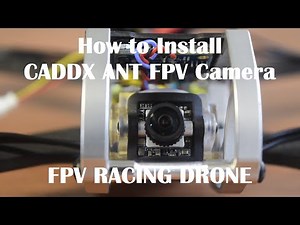 How To Install CADDX FPV mini Camera on FPV Racing Drone with SpeedyBee F7 V2 Flight Controller