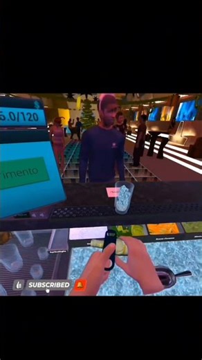 Gin Tonic Story 🍸 | One Drink, One Moment #gaming #vr #bar