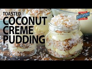 How to Make DIY Toasted Coconut Cream Pudding