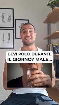 3 trucchi per bere più acqua durante il giorno #acqua