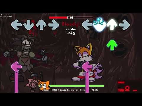 Passando a Coulrophobia | vs Rosy_ALT | Friday Night Funkin': Vs Sonic.Exe Found Files v2