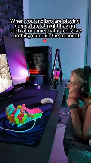 Send this to your gaming duo 🎧 #azeron #gaming #azeroncyborg #azeroncyborg2 #gamergirl