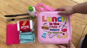 Girls Lunch Bag - 9.5in9.5in4in Pink Insulated Lunch Box for Girls with Double Layer Insulation, Adjustable Strap - Kids Lunch Bag for Bento Box, School & Picnic (pink-lunch)