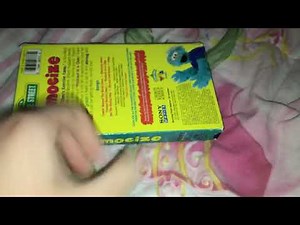 Sesame Street Elmocize 1996 VHS Review