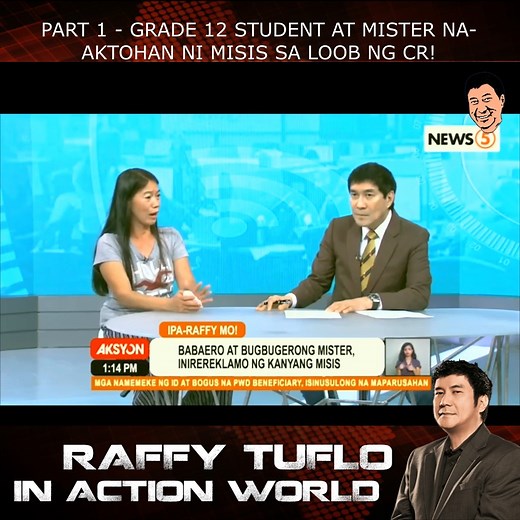67K views · 841 reactions | PART 1 GRADE 12 STUDENT AT MISTER NA AKTOHAN NI MISIS SA LOOB NG CR! | Raffy New Fan | Facebook