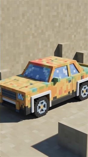 Minecraft Car Assembly Blocky Car Evolution"#minecraft #ytshorts #shortsfeed #shorts