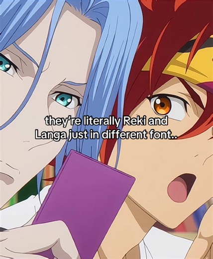 Reki and Langa: Mashle Edition