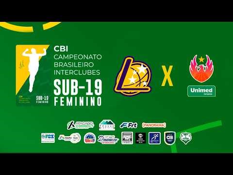Ladies Basketball (GO) X UNIMED Campinas (SP) - CBI SUB-19 FEM - FASE DE GRUPOS - @basquetebrasilcbb