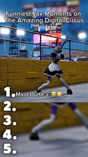 Funniest Jax Moments on TADC 😈🎪🐰🤣(no.1 is So Funny!! 🤣😂)