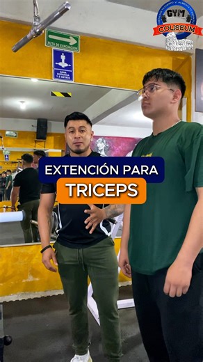 2.8K views · 51 reactions |  Extensión de tríceps en polea alta:...