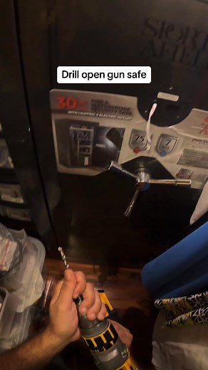 2.7K views · 52 reactions | Drill Open Gun Safe. | Vault Cracker | Facebook