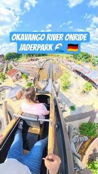 Okavango River Onride Jaderpark 🌊 🎢🇩🇪 #river #themepark #adrenaline #ride #shorts #viral #pretpark