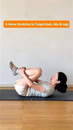 6 Stretches That Target Stiffness in Back, Hips, Legs & Abs for a Healthier Body