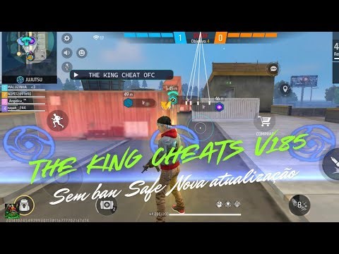 SAIU! MOD MENU FF THE KING V185 SERVIDOR BR 🇧🇷 APK MOD SEM VPN ANT BAN E ANT BLACKLIST 100% RANK 🔥😈