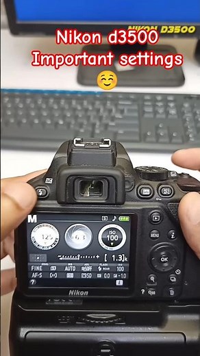 how to use nikon d3500 dslr camera #2025 #dslr #nikond3500 #trendingshorts #shorts #trendingaudio