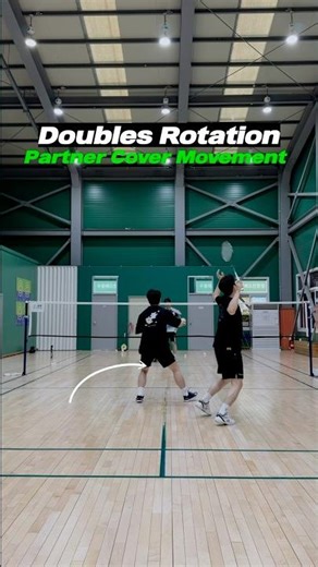 🏸Partner Movement on Under and Clear (Doubles Rotation)