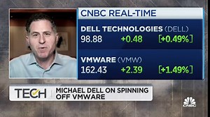 Dell CEO Michael Dell on Apex offerings and VMware spinoff