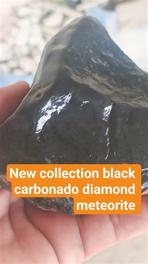 new collection black carbonado diamond meteorite #astronomicalevent
