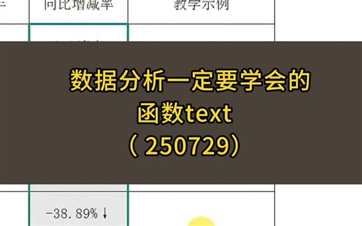 数据分析要学会的函数text