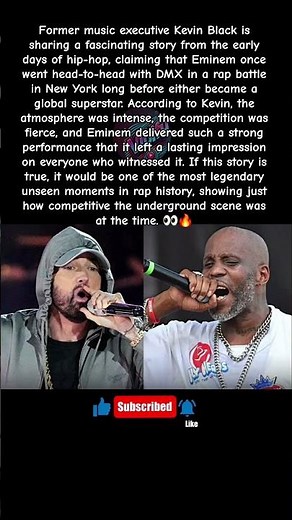 Eminem vs DMX: The Battle You Never Saw