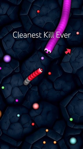 Cleanest Kill Ever ☠️ (slither.io)