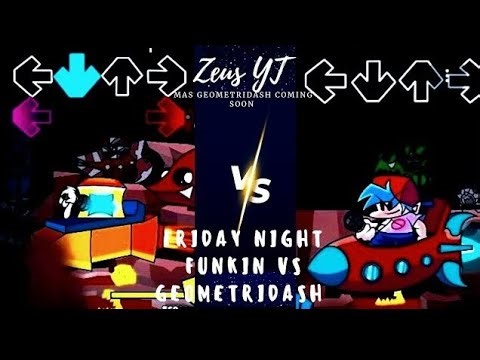 🔥 FRIDAY NIGHT FUNKIN VS GEOMETRY DASH – STRIKER | PART 2 FULL WEEK (MOD ÉPICO) ⚡