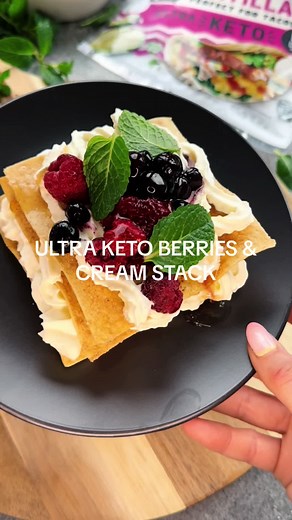 Delicious Ultra Keto Berries and Cream Stack Recipe