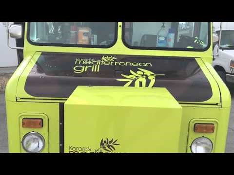 Food truck fire system installation