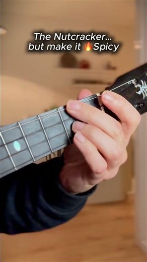 The Nutcracker... but on UKULELE?! 🤯 #ukulele #christmas