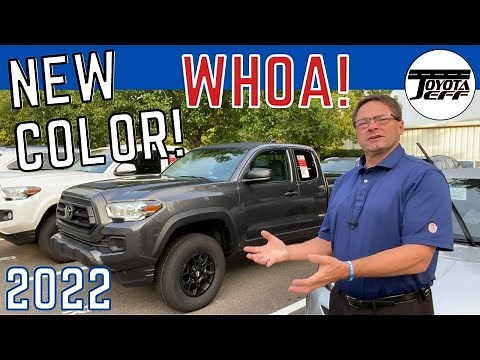 Breaking 2022 Tacoma News: Shocking New Colors Added to Tacoma Lineup! Plus More 2022 News