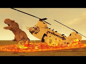 Realistic LAVA Destruction/Physics 😱 Teardown