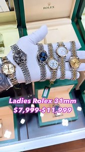 Lone Star Watch Company | Ladies Rolex 31mm all are complete with boxes booklets and warranty papers/Cards #rolex #watch #18kgold #datejust | Instagram
