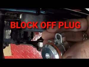 Oil injector block off kit install on a 2000 Yamaha PW50 #oilblockoff #pw50 #mechanical