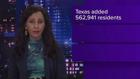 Texas added 562, 941 new residents between 2023 and 2024, according to new census data