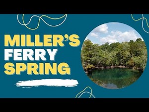 Miller's Ferry Spring on Holmes Creek in Washington County, Florida