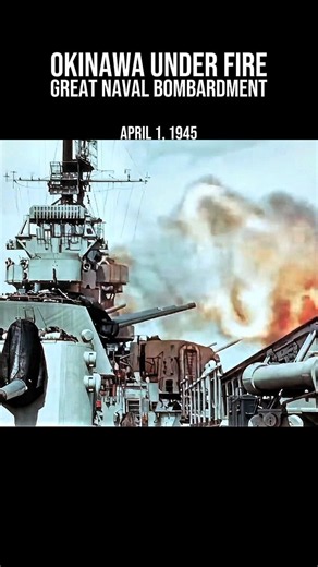 🔥🇺🇸 Okinawa Under Fire: The Great Naval Bombardment of 1945 #ww2 #ww2rebuilder #history #wwii
